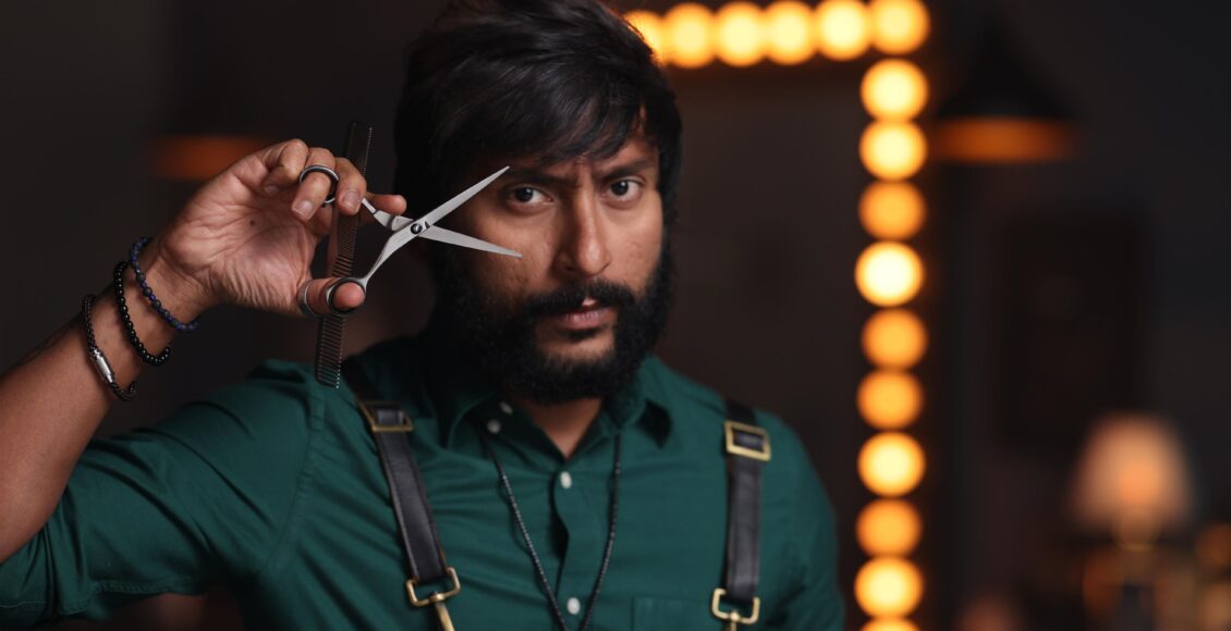 Actor RJ Balaji in Singapore Saloon Movie HD Images
